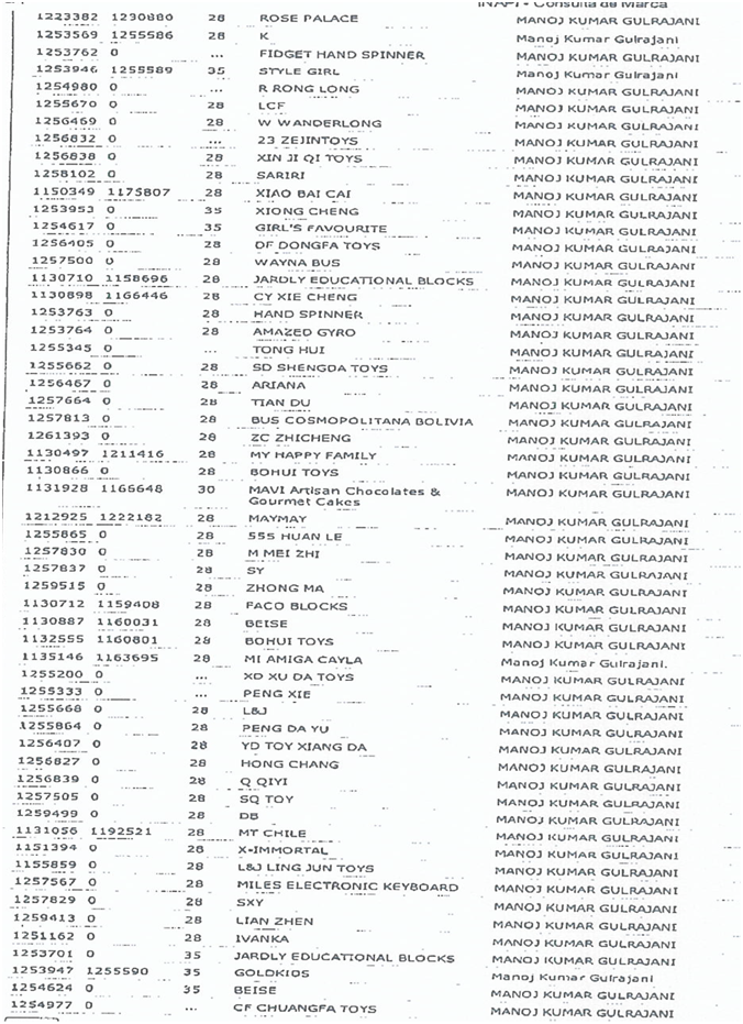 被搶注企業名單2